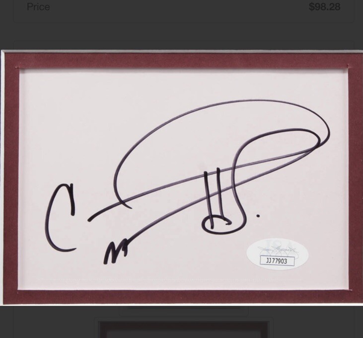 Carrie Underwood Signed 15x22 Custom Framed JSA COA | eBay
