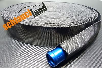 1m Nylon Gewebeschlauch ID 80mm *** Kabelschutz Schutz Schlauch Hitze Abrieb