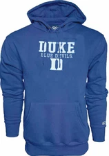 Duke Men's Royal Hamden Basketball Hoodie Sweatshirt
