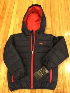NWT-Nike-Navy-Red-Puffer-Jacket-3T-Winter-Coat-Boys-MSRP-75-Ski-Snowboard-Top