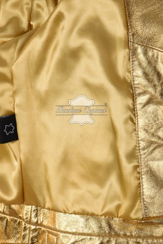 SIZMA Ladies Leather Jacket Classic Retro Motorcycle Racer Style Vintage Jacket - Picture 45 of 65