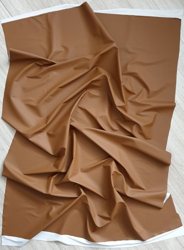 MATTE VINYL PLEATHER GOTHIC FETISH FABRIC WATERPROOF RAINCOAT BLACK WHITE 54'W - Picture 71 of 149