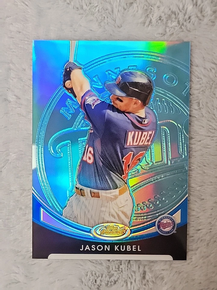 LOTE DE 2 JASON KUBEL 2010 TOPPS MEJOR REFRACTOR AZUL/299 + REFRACTOR/599 Foto 2 de 4