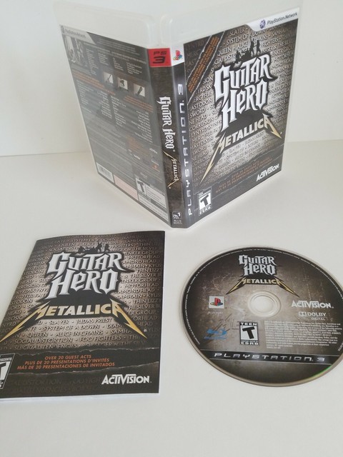 guitar hero metallica ps3 comprar guitar hero metallica ps3 comprar
