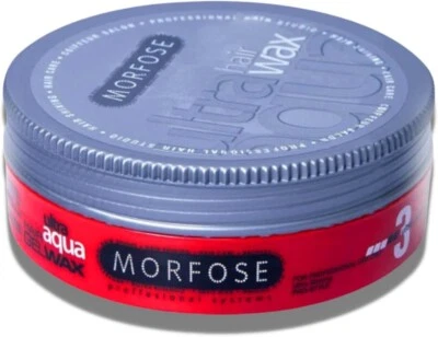 Morfose - Ultra Aqua Hair Gel Wax 175ml (Fast Delivery)
