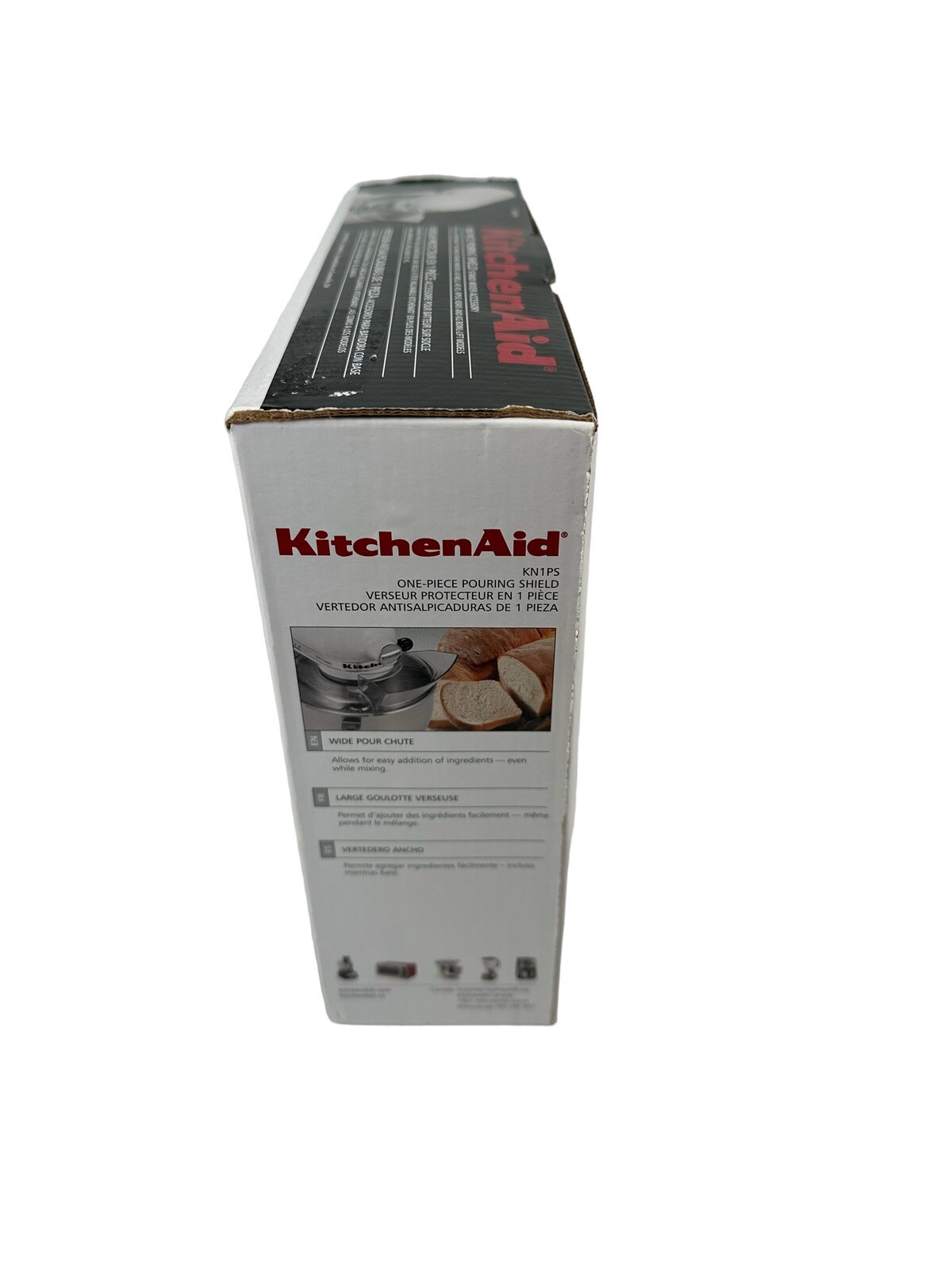 KitchenAid 1 Piece Pouring Shield Stand Mixer 4.5 & 5 QT Models KN1PS