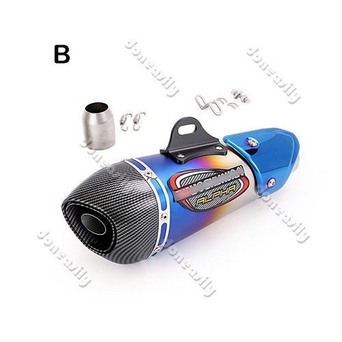 51 mm sistema universal de escape de motocicleta silenciador tubería acero inoxidable - Imagen 6 de 8