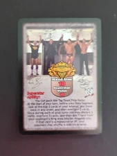 WWF WWE Raw Deal Vengeance Evolution CCG 2004 Superstar Promo Card 