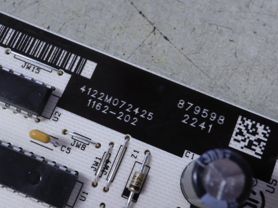 Placa de circuito de control de horno YORK COLEMAN LUXAIRE 1162-202 879598 1162-83-202 Foto 3 de 4