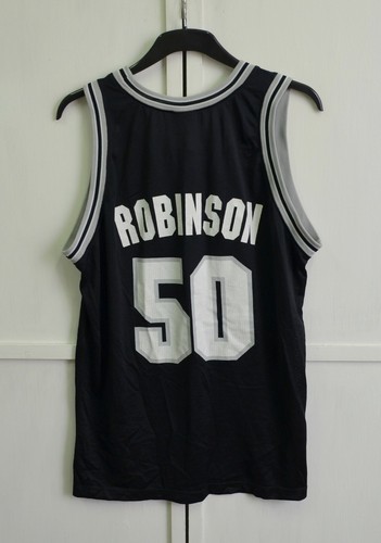 NBA San Antonio Spurs David Robinson Vintage Basketball Jersey Champion Men's XL - Bild 3 von 12
