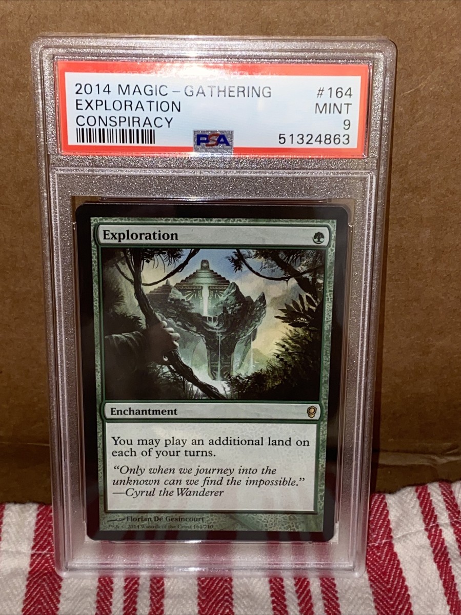 マジック：ザ・ギャザリング po pop PSA 9 Mint Pop 1 Exploration • MTG Conspiracy Magic The