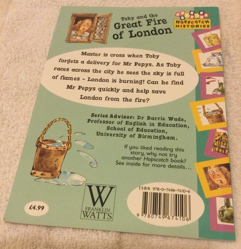 Toby and The Great Fire Of London (Hopscotch: His... by Nash, Margaret Paperback - 第 2/2 張圖片