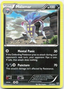 Malamar 77/146 XY Base Set Rare