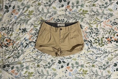 Vintage Lowrise creme hellbraun Jack Wills Shorts Damen beige
