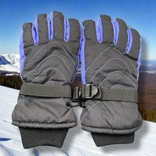 All In Motion Kids Snow Gloves Size 8-16 Winter Skiing Purple Black Cold Weather
