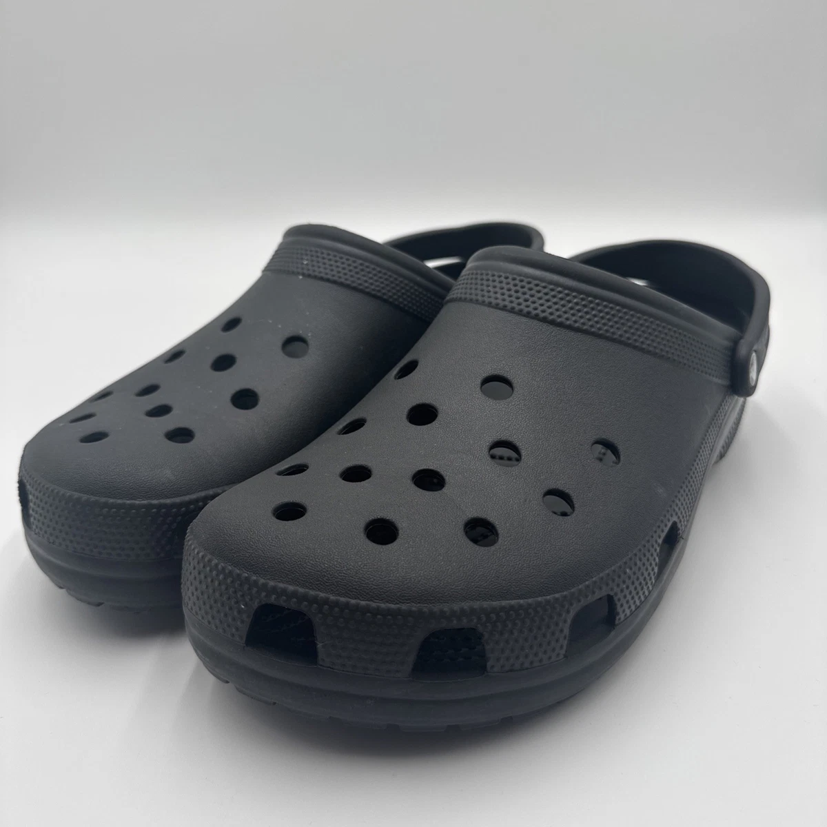 Crocs Crocs Classic Clogs Black Men’s Size 8 New Without Tags Comfort Sandals Crocs Classic Clogs In Black - FREE* Shipping & Easy Returns  main image 3