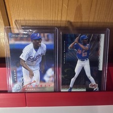 Donruss Upper Deck Ionix Vladimir Guerrero Rookie Card Lot of 2 - Montreal Expos