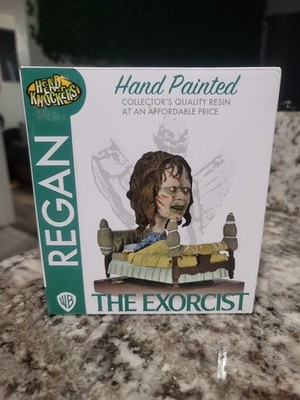 NECA The Exorcist Regan In Bed Head Knocker Bobblehead Horror EXCELLENT
