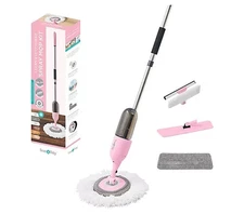 True & Tidy SPRAY-360 Clean Everywhere Spray Mop Kit