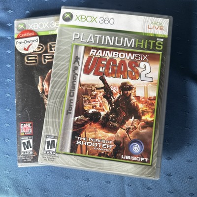XBOX 360 Rainbow Six Vegas2 and Dead Space   PreOwned