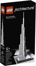 LEGO ARCHITECTURE Burj Khalifa 21008 Landmark Series Brand New NISB Retired 2013