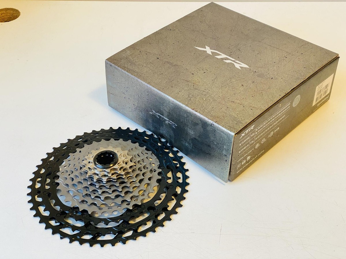XTR CS-M9100 12S 10-51T シマノSHIMANO 中古 Shimano XTR CS-M9100 Cassette Micro Spline 12-Speed 10-51T Black