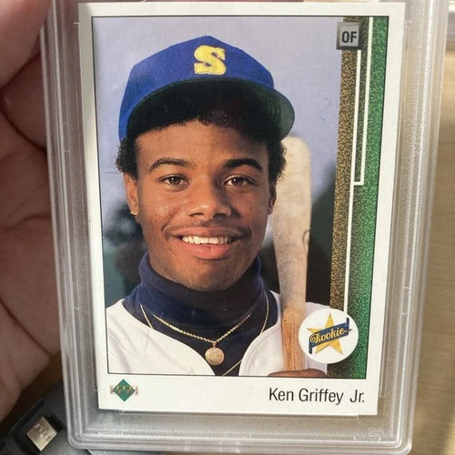 1989 Upper Deck - Star Rookie Ken Griffey Jr #1 (RC) PSA 9