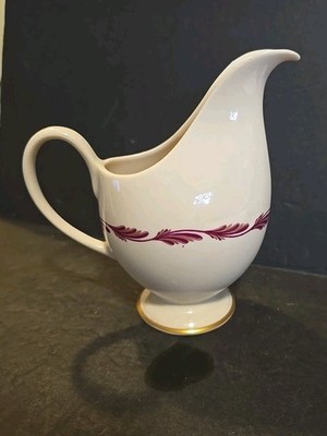 Rare  Franciscan  Arcadia Maroon  Creamer