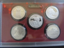 2010 US Mint America the Beautiful Quarters Silver Proof Set w/ COA