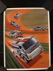 Hot Wheels RLC 2006 Red Line Club Super Chromes Beach Bomb Membership Poster