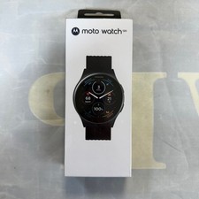 Motorola Moto Watch 120 Smartwatch - Bluetooth - Phantom Black