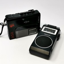 Cassette Corder TCM-18 Sony National National RQ-170 Set of 2