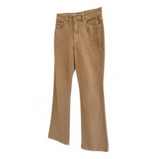 Nili Lotan Corduroy Pants Womens Size 2 Camel Brown Boot Cut Made In USA Classic