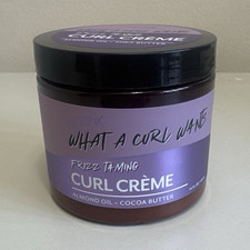 CURLTPIX What A Curl Wants Frizz Taming Curl Cream Almond Oil  Shea Butter