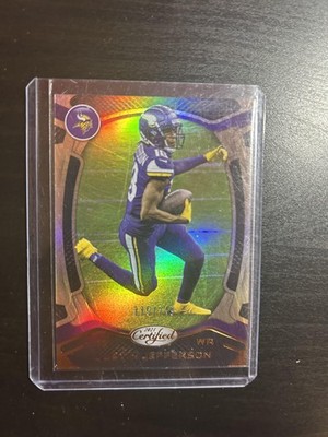 2021 Panini Certified #73 Justin Jefferson Mirror Bronze #/249