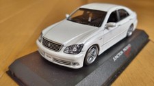 Kyosho Toyota Crown 180 Series Pearl White 1/43 Diecast Used