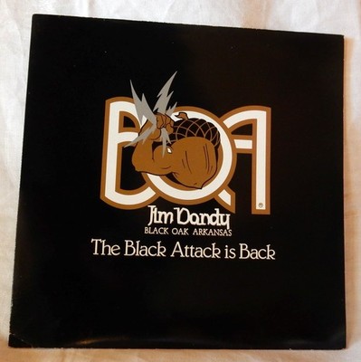 Black Oak Arkansas Jim Dandy - The Black Attack Is Back, LP, Vinyl, 1986.