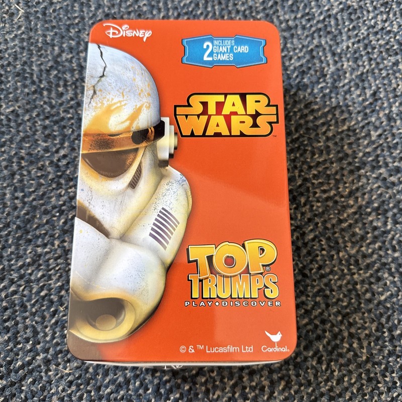 Star Wars Top Trumps Play and Discover Game