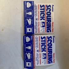 2 Pumie Scouring Stick Heavy Duty Kitchen Bath Pumice