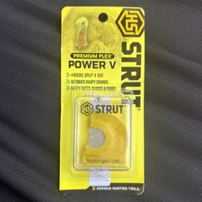 2 Pack Turkey Call Strut Flex Power V Diaphragm Mouth Call Hunting Raspy Clucks