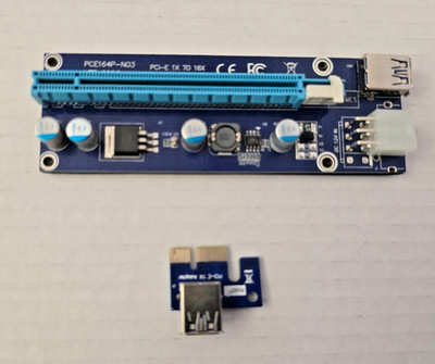 Riser PCE164P-N03 PCI-E 1X TO 16X Adapter