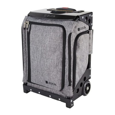 Zuca Navigator Charcoal Gray Black Frame Carry On Luggage