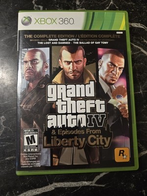 Grand Theft Auto IV: The Complete Edition + Map/manual CIB Tested