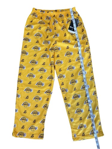 NBA Kids Pajama Pants Los Angeles Lakers NBA Sleepwear Bottoms Gold Purple 8 - Picture 3 of 6