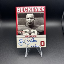 2005 TK Legacy Ohio State Buckeyes Signature Series Auto Jim Parker #B56 OSU