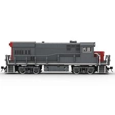 Hot Sale U-18B Southern Pacific Livery Retro Train 1400 Pieces MOC Build