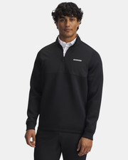 Under Armour Drive Pro Hybrid Oberteil mit &frac12;-Zip f&uuml;r Herren Schwarz