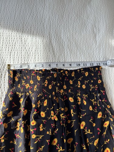 Whistles Black Aster Floral Wrap Skirt UK 6 - Picture 9 of 11