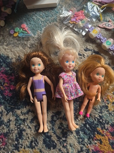 Tyco Quints Special For 5 House HUGE Item Dolls Kitchen Bathroom Bike+ - Picture 23 of 24