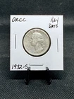 1932-S Washington 90% Silver Quarter (XF-AU Condition) Key Date!